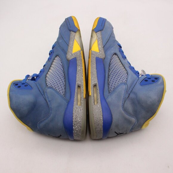 Nike Air Jordan 5 Retro JSP Laney Men's 12 Blue Athletic Sneakers CD2720-400 - Picture 6 of 10
